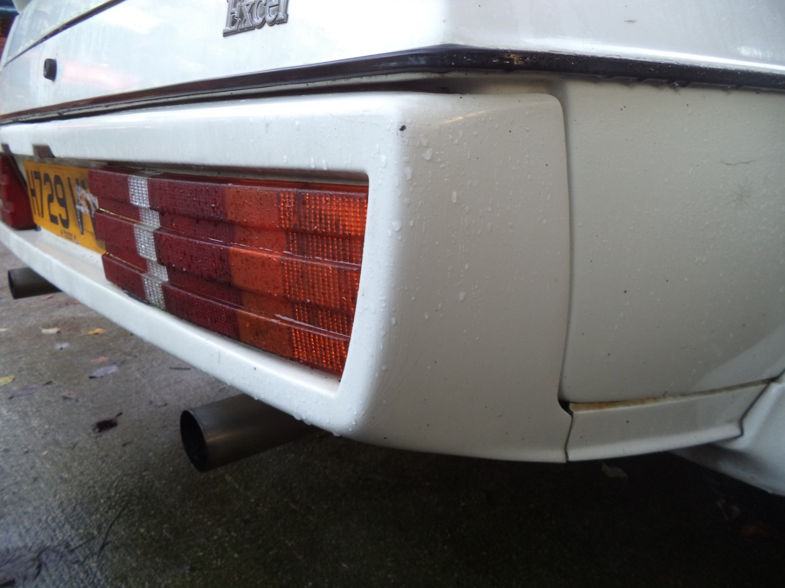 LOTUS EXCEL REAR BUMPER 1990 LOTUS EXCEL REAR BUMPER H729 VVG | eBay UK