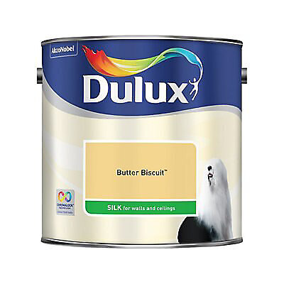 Dulux glatte cremige Dispersions-Seidenfarbe für Wände und Decke 2,5 l - alle Farben - Bild 12 von 31