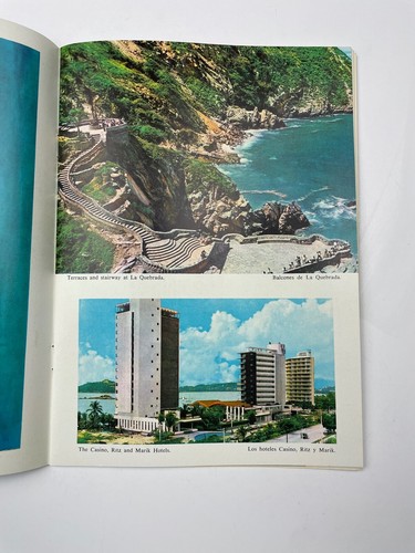 Acapulco Tourist Booklet Cliff Divers c1960s by Eugenio Fischgrund Paperback - Picture 5 of 7