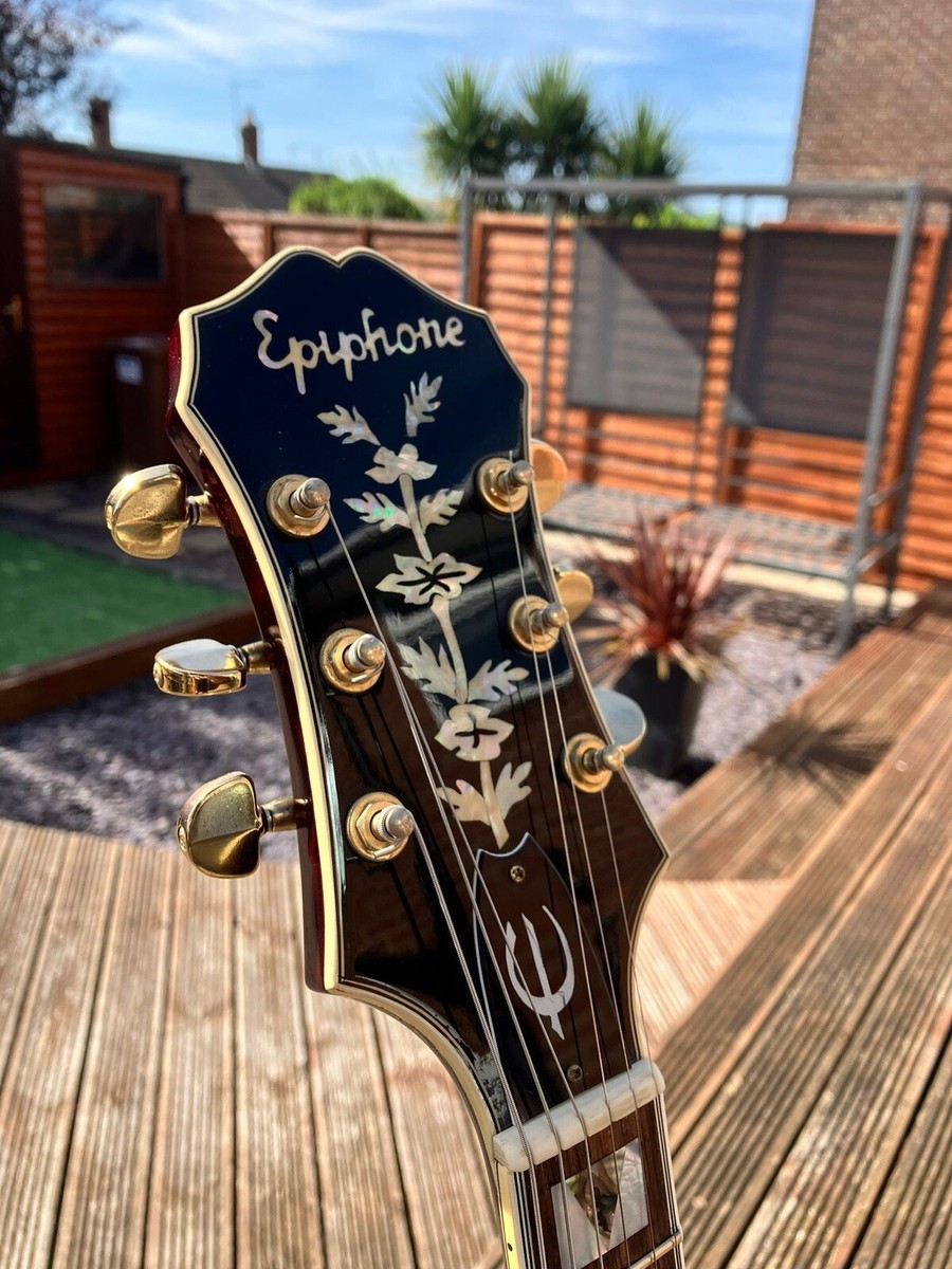 Epiphone Sheraton 1983 Made in Japan Matsumoku Wine Red | eBay