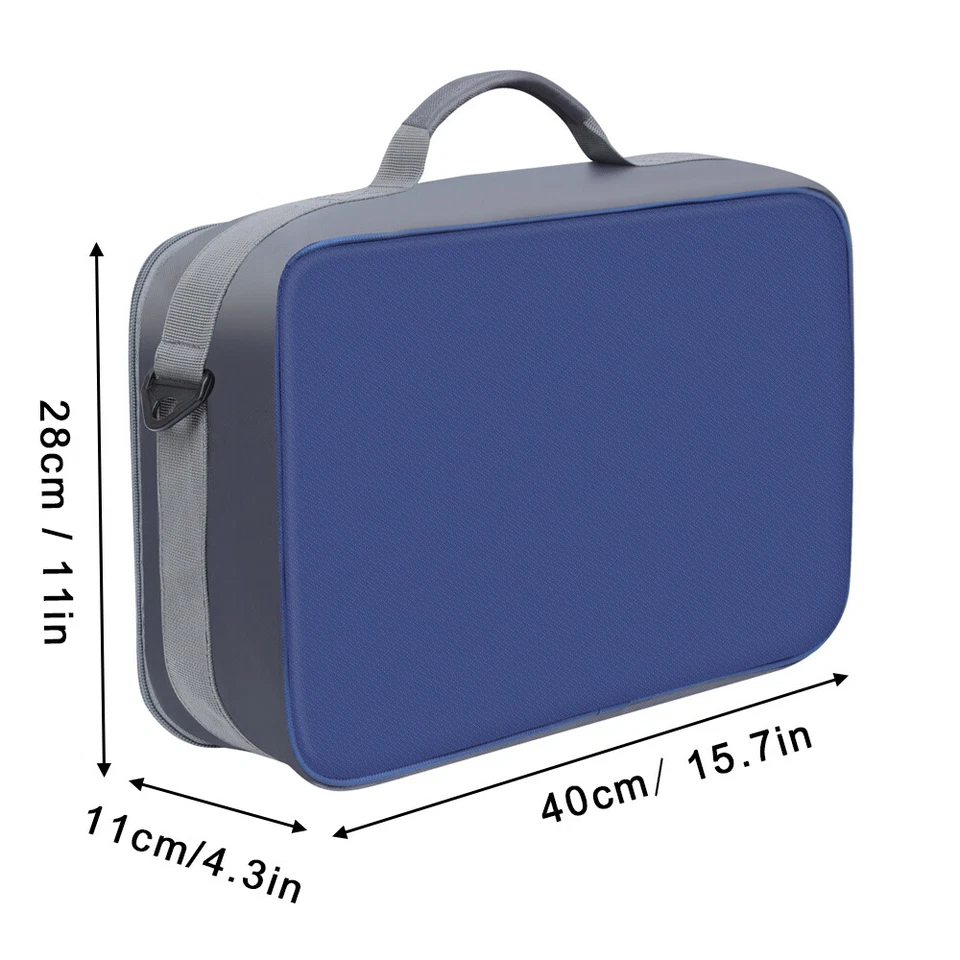 Leaf Fishing Reel case,Tackle Storage Excellent for All Type Fishing Reels,Blue - Image 2 of 4