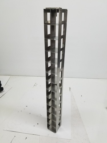 PrincetonCryo Cryogenic Freezer Rack 13 Shelf ~ Fits MVE 2" Mini Storage Box - Picture 2 of 6