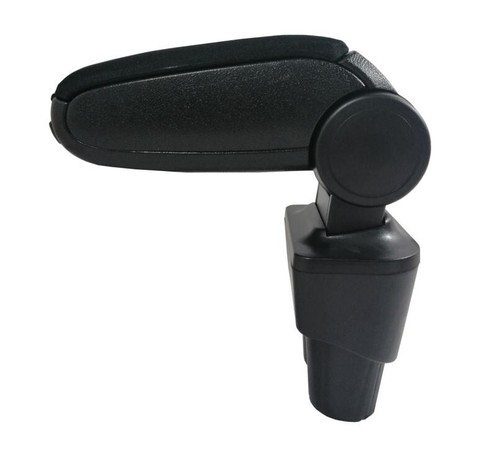 For Vw Caddy 2k Touran 2003+ Car Armrest Arm Rest + Assembly Set Black Textile - Picture 2 of 5