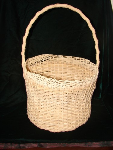 Handcrafted Oak Split Basket one of a kind hand made basket North Carolina - Picture 5 of 5