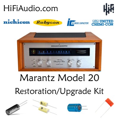 Marantz model 20 twenty rebuild restoration kit repair filter capacitor recap