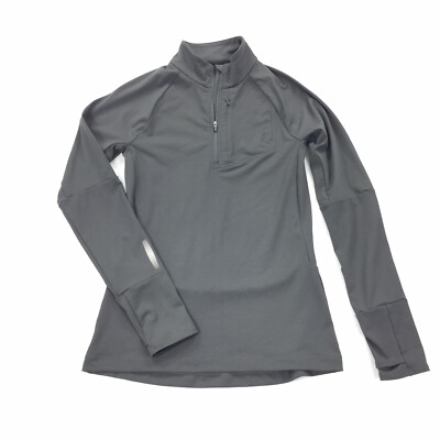 Merrell Soto Tech Select Wick Pullover Athletic Jacket Size S Womens Dark Grey