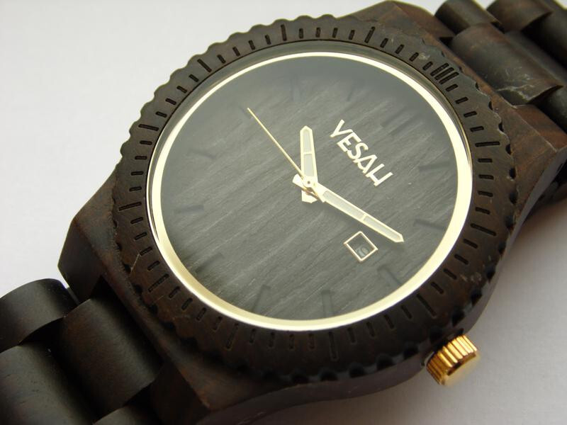 Vintage Yesah Wooden Men's Watch Born Mountains Tennessee