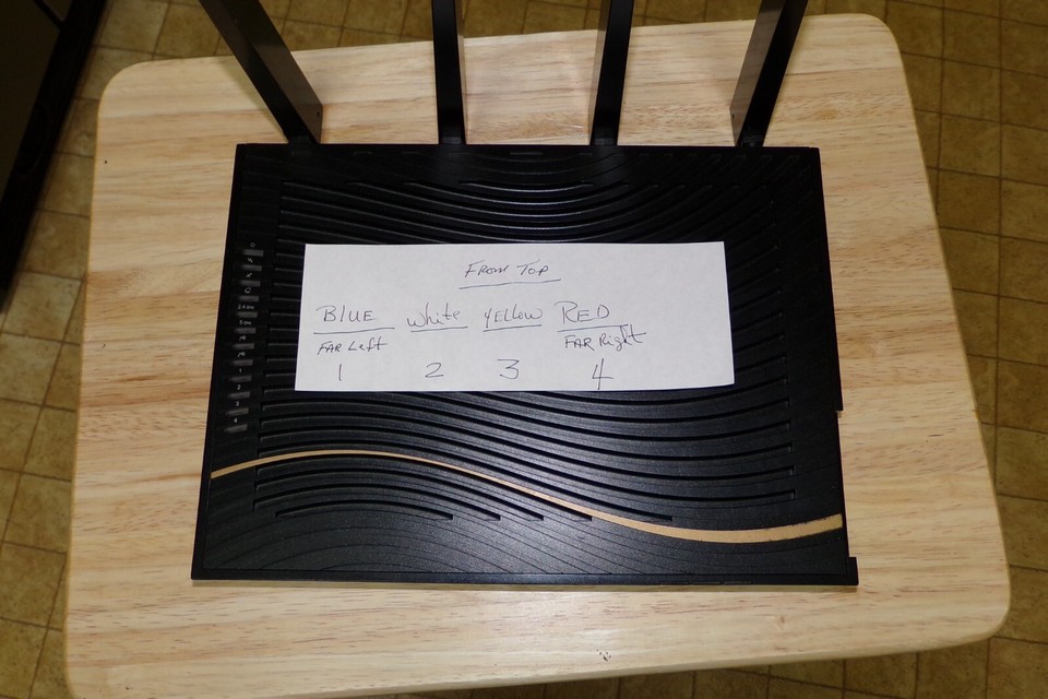 NETGEAR Nighthawk Cable Modem Router C7500 REPLACEMENT ANTENNA + WIRE ...