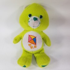 Care Bears Do Your Best Bear Plush Vintage 2003 Play Along Green Stuffed Toy 9"