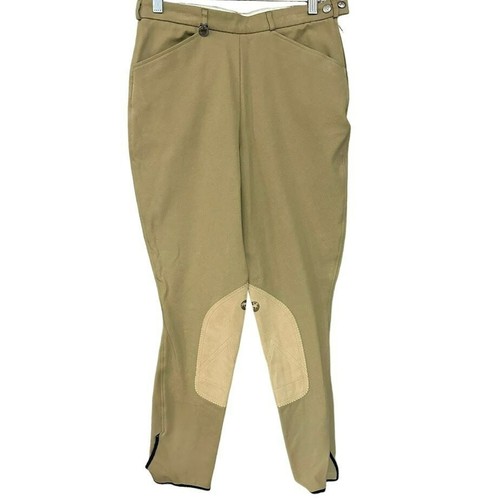 Pikeur Khaki Riding Breeches Equestrian Pants Womens 30 Long eBay