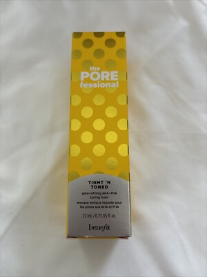 Benefit The Pore Fessional Tight N Toned Toning Foam   0.75 Fl Oz