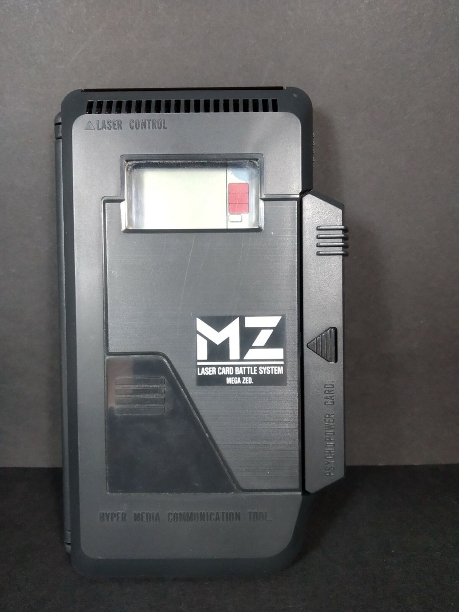 MZ Laser card Battle System Takara LSI Boxed Electronic Game 