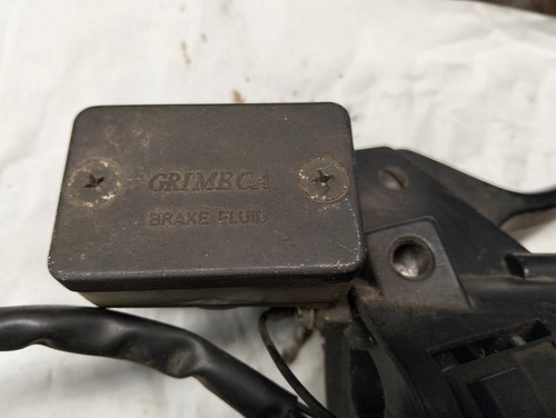 Pompa freno anteriore Grimeca completa di devio luci e comando gas Morini epoca - Foto 4 di 4