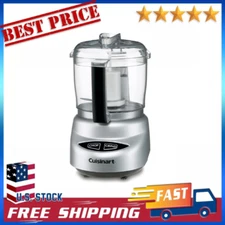 Cuisinart Food Processor, Mini-Prep 3 Cup, 24 oz, Brushed Chrome and Nickel