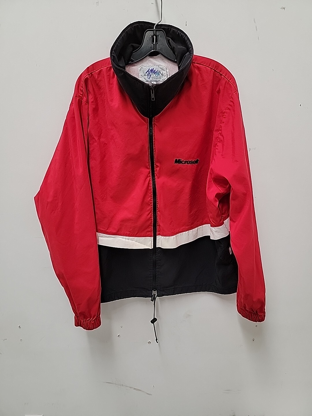 Vintage Microsoft Computer Jacket Size L Jammin M… - image 1