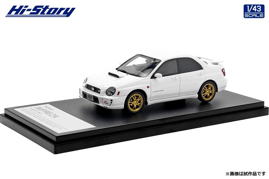 エポック社 MTECH 1/43 SUBARU IMPREZA 2001 WR Hi Story 1/43 SUBARU IMPREZA WRX STi (2001) WR Blue Mica