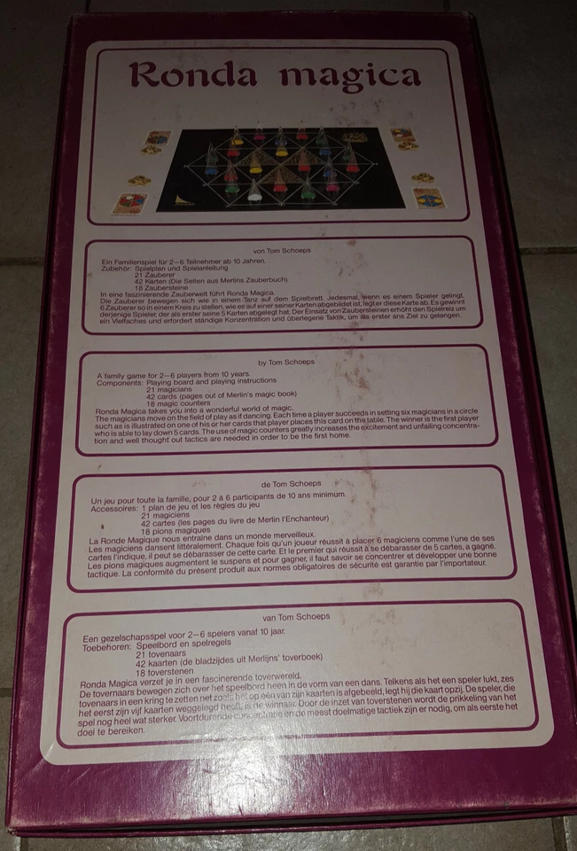 Franckh 1988 - Edition Perlhuhn - RONDA MAGICA - Tom Schoeps - komplett - Bild 3 von 3