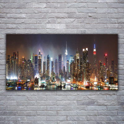 Acrylglasbilder Wandbilder aus Plexiglas  120x60 Stadt Gebäude