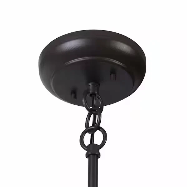 Home Decorators HDP99215BRN 14" Brown Outdoor Mini Pendant Light - Image 3 of 4