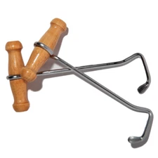 6-1/2" BOOT Hook Pulls 1 pair for pulling on Your Cowboy BOOTS