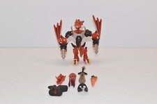 Xevoz Reptosaur Firedrake Figure Accessories and Helix Hasbro STIKFAS Wave 4