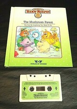 TEDDY RUXPIN BOOK/TAPE THE MUSHROOM FOREST WORKS WORLDS OF WONDER