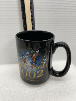 2002 Ears To You Walt Disney Coffee Mug Collectibles 4.5" | eBay