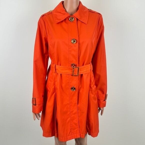 MICHAEL MICHAEL KORS コート Women's Single-Breasted Coat Michael Kors Women's Single-Breasted Wool Blend Coat