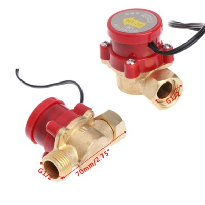 G1/2 Female to G1/2 Male Circulation Water Flow Sensor Protect Switch For CO2