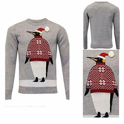 mens penguin jumper