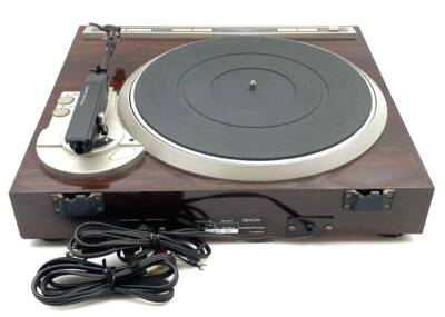 DENON ターンテーブル DP-37F カードリッジdl-65 レトロ 美品 DENON ターンテーブル DP-37F カードリッジdl-65 レトロ 美品