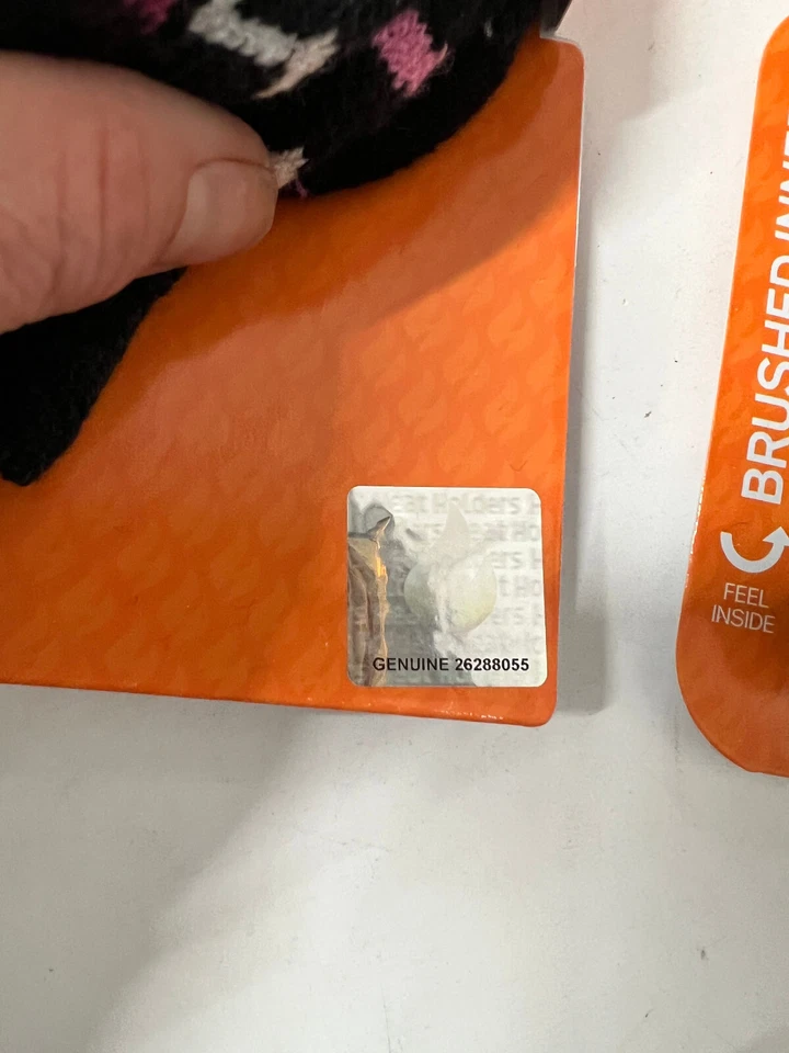 4 PARES Soportes de Calor Genuinos EE. UU. Talla 5-9 Lite Negro con Calcetines Rosa Foto 3 de 4