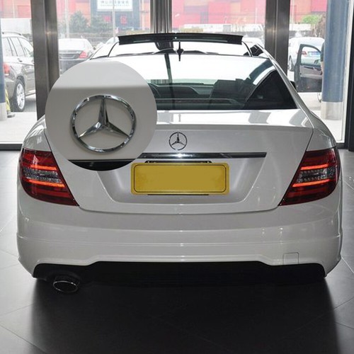 8.2cm Emblem für Mercedes Benz C Klasse W204 11-14 Heckklappe Kofferraum DE+ - Bild 9 von 12