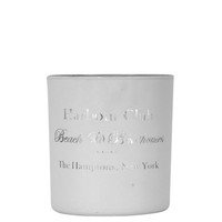 INNA-Glas Teelichthalter Corneille, Weiß-Matt-Silber-GläNzend, 8Cm, Ø7Cm