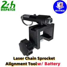 For Mini Bike & Go Kart Atv Laser Chain Sprocket Alignment Tool Adjustable