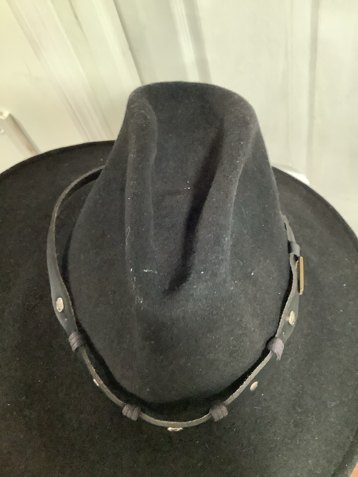 Pendleton SOLID BLACK GETAWAY Wool Felt Hat Men - image 8