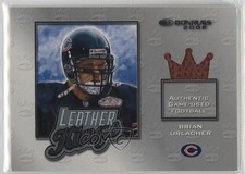 2002 Donruss Leather Kings 91/250 Brian Urlacher #LK-18 HOF 06xk