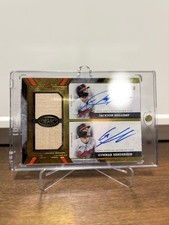 topps tiar one 2025 Jackson Holliday Gunnar Henderson dual auto relics bat card