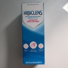 HIBICLENS Antiseptic/Antimicrobial Skin Cleanser 8oz Hypoallergenic
