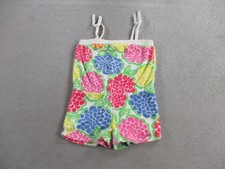Lilly Pulitzer Romper Girls 2 Multicolor Colorful Fruit Grapes Terry Cloth Beach