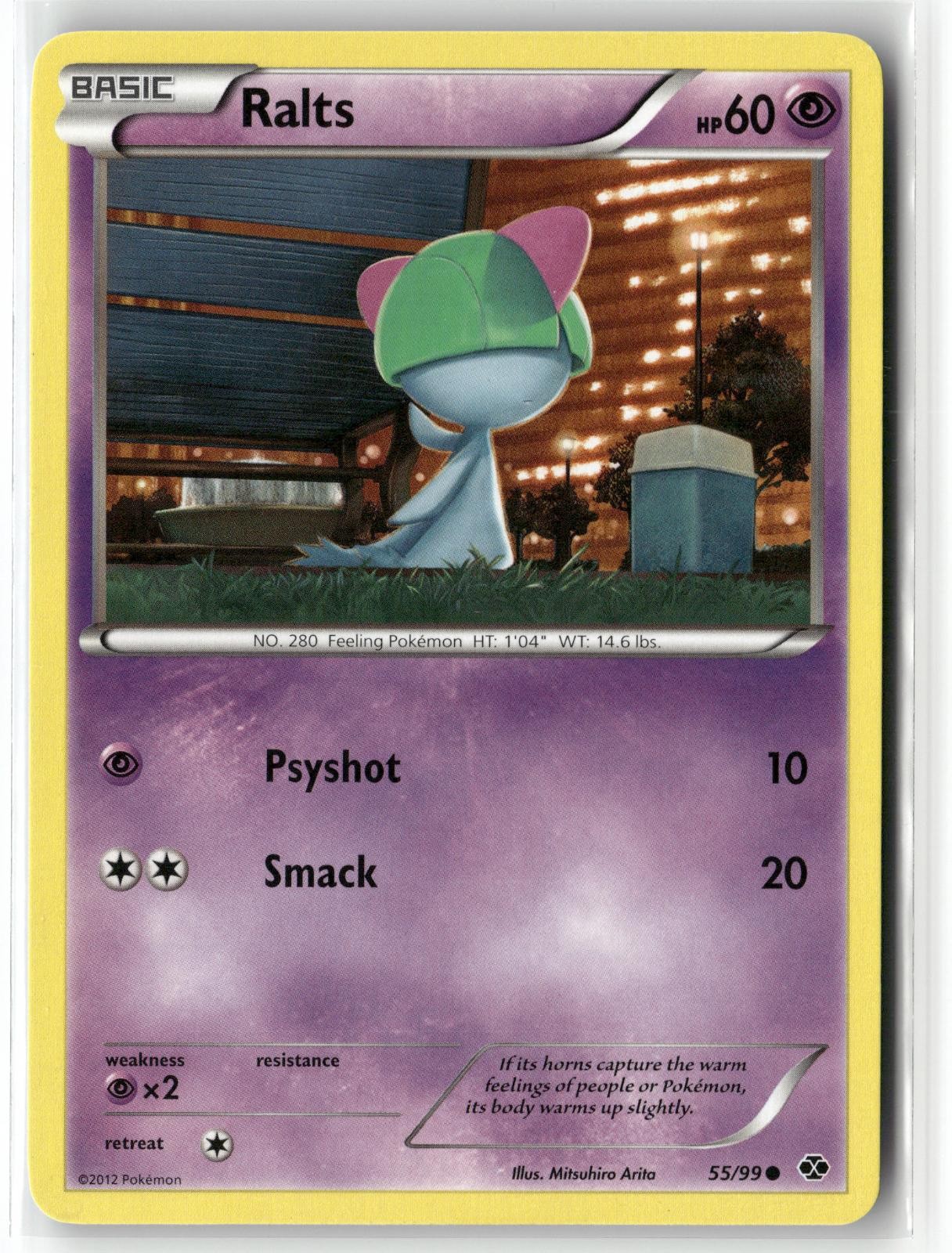 RALTS 55/99 COMMON NEXT DESTINIES POKEMON LP