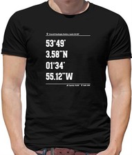 Cricket Coordinates Headingley - Mens T-Shirt - Ashes Player Love England