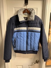 vintage roffe ski jacket Size L Puffer Made In USA