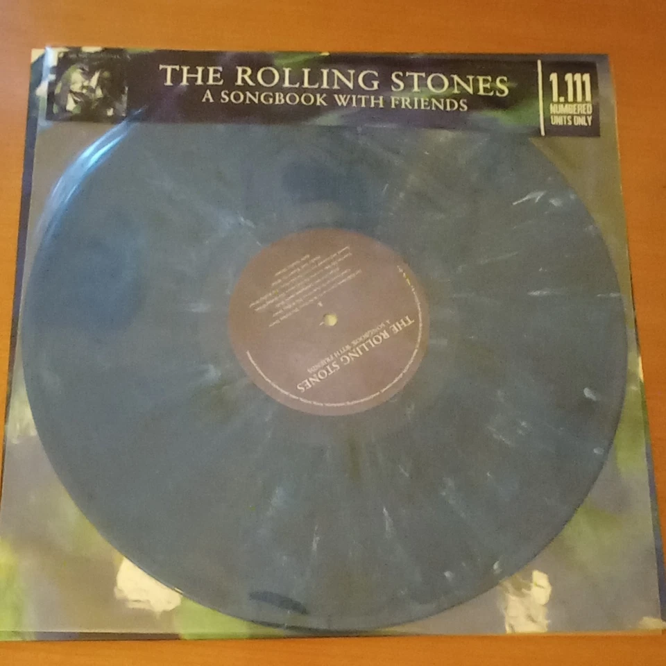 The Rolling Stones A Songbook Wit Friends Vinyl LP Blue Marbled Colour Limited - Bild 4 von 4