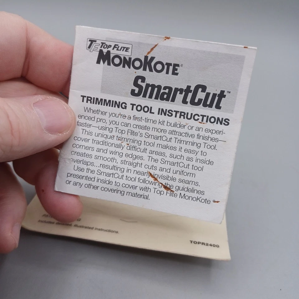 New Top Flite Mono Kote Smart Cut Trimming Tool TOPR2400 - Image 2 of 4