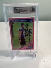 2018 Donrus Optic Pink #121 Mark Andrews rookie on card autograph. rookie card picture