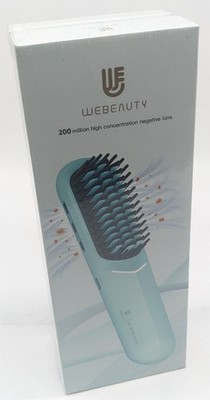 Webeauty Akku Haarglätter Bürste 200 Millionen negative Ionen 30Min B-Life.