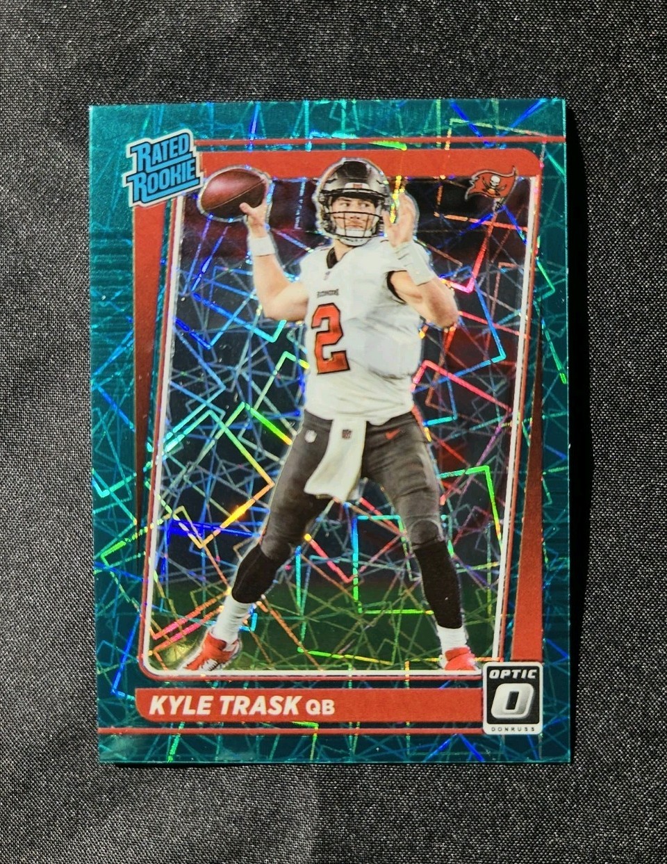 2021 Panini Donruss Optic Rated Rookie Green Velocity Kyle Trask Rc #209