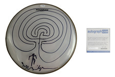 Jeff Bridges Signed Autographed Man Entering Maze Sketch 14 inch Drumhead ACOA