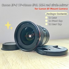 Canon EF 17-40mm F/4 L USM Wide Angle Zoom for Canon EF Mount Camera
